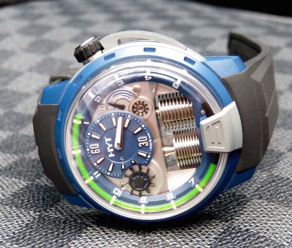 HYT 148-AB-31-GF-RU H1 ALU BLUE Replica watch
